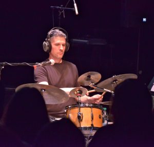 Kei Tanaka Joe Pignato uses his percussion to create experimental sounds