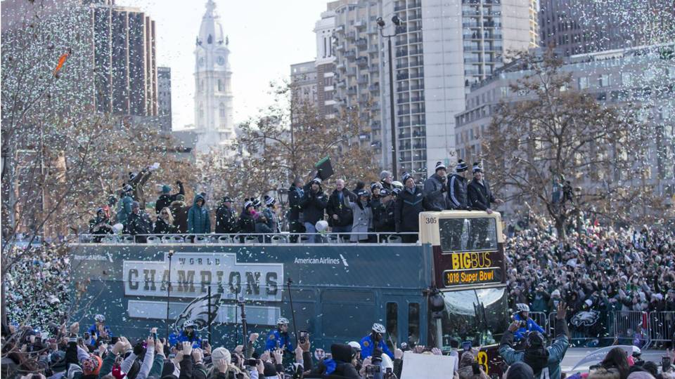 Philly Super Bowl Parade The State Times