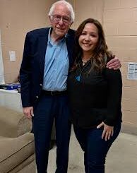 Source: @berniesanders & @adelitaforcongress via Instagram