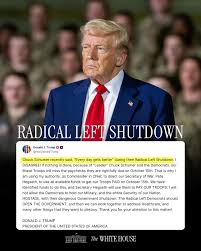 Gov Shutdown Source: @realdonaldtrump via Instagram